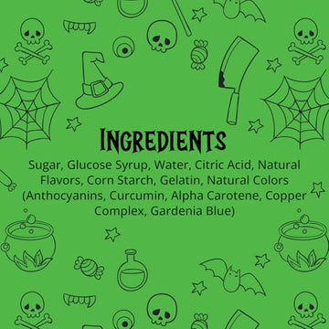 Halloween Lollipops 24 Count Individually Wrapped Dye-Free Suckers, Spooky Themed Shapes - Fun Halloween Candy For Trick-or-Trea