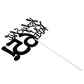 65 Birthday Cake Toppers-Black Glitter, Funny 65Th Cake Topper For Men,65 Cake Topper For Women, 65Th Birthday Decorations,65Th