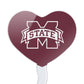 Graphics & More Mississippi State Logo Heart Love Cupcake Picks Toppers Decoration Set Of 6