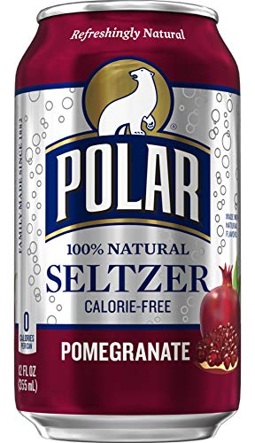 Polar Beverage Pomegranate Seltzer, 12 Fl Oz., 12 Ct