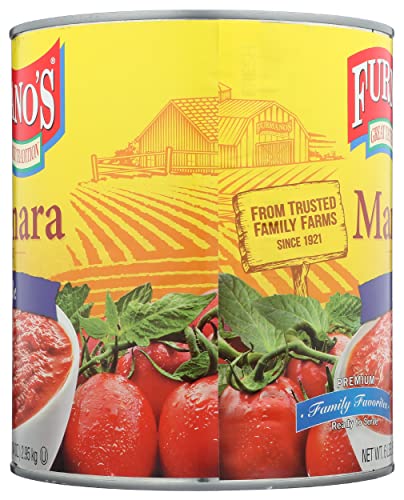 Furmano'S Deluxe Marinara Pasta Sauce, Cruelty Free, 104 Ounces (Pack Of 6)