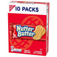 Nutter Butter Peanut Butter Sandwich Cookies, 10 Snack Packs (4 Cookies Per Pack)