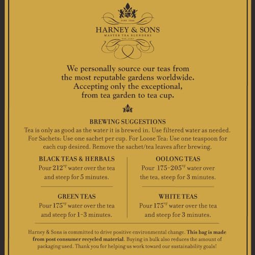 Harney & Sons Japanese Sencha Green Tea | 16 oz bag loose leaf tea