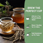 HANDPICK  Ashwagandha Root Tea (100 tea Bags) - Herbal dietary product - For Health & Wellbeing - With Antioxidants & Minerals - Caffeine Free  Gluten Free  Packed in Ecofriendly Tea Bags