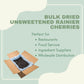 Sunrise Fresh Dried Fruit Company Unsweetened, No Sugar Added Dried Rainier Cherries, 5Lb Bulk Box With Resealable Bag