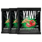 YAW! Baked Baguette Bites, Tomato and Herb Flavor, Non-GMO, 3 Pack (9oz)
