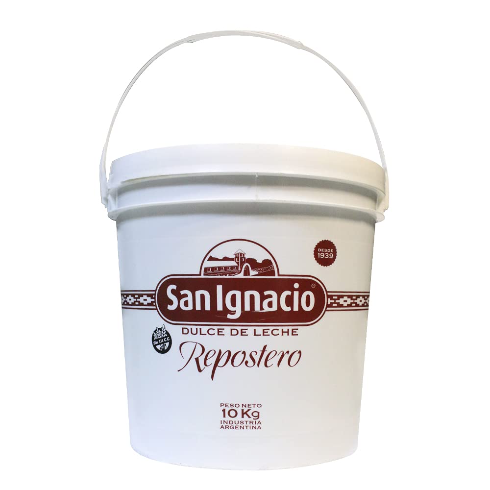 San Ignacio Dulce de Leche Pastry - Caramel Spread, Homogeneous Consistency Ideal for Desserts and Breakfasts - Gluten Free (10 