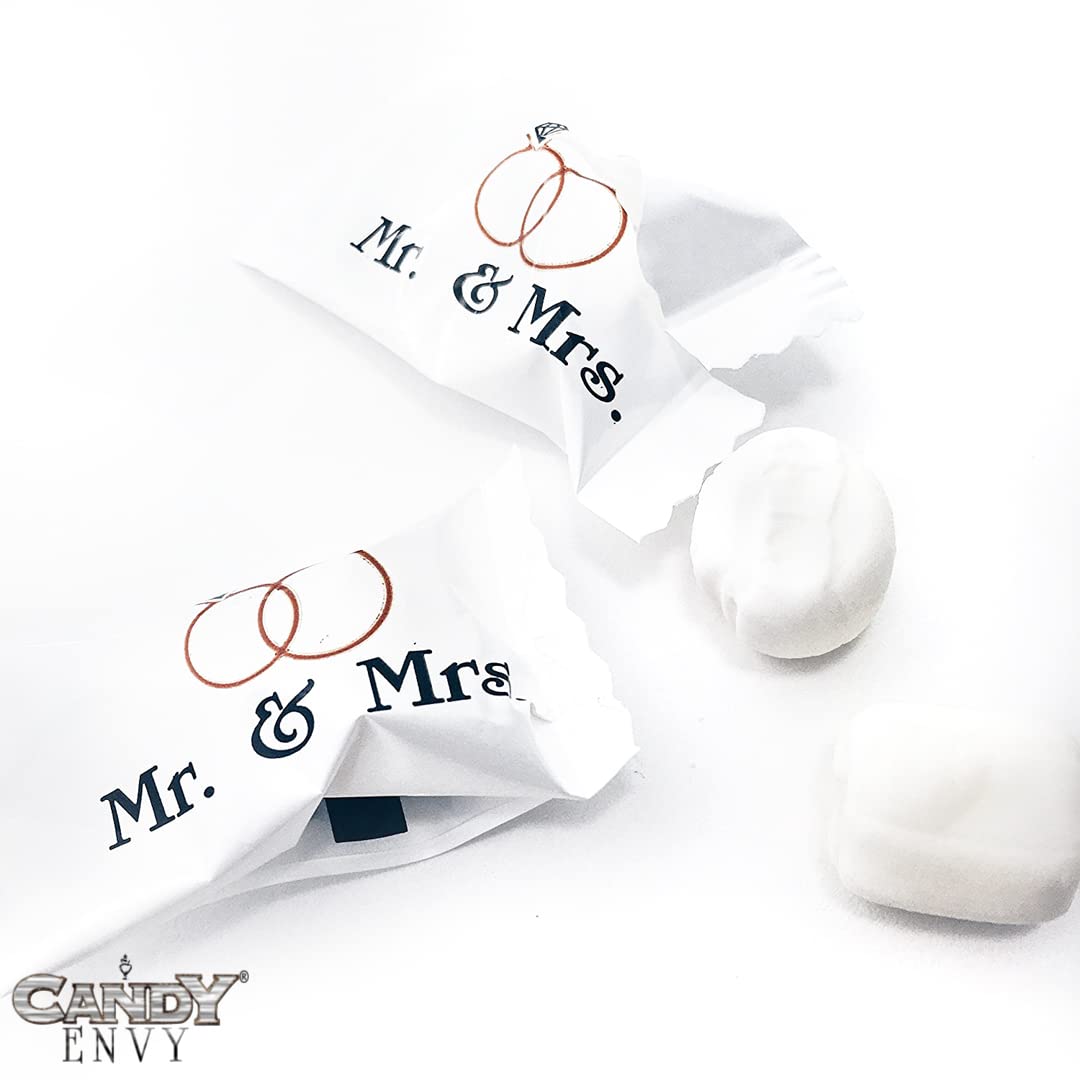 Buttermints - 13 Oz. Bag - Approximately 100 Individually Wrapped Mints (Mr. And Mrs.)