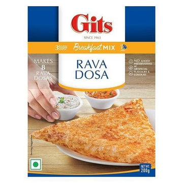 Comlinks LLC Gits Instant Mix Box - Ready to Cook Indian Meal - 600gm (Pack of 3 x 200gm) - 100% Vegetarian, No Artificial Additives