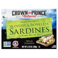Crown Prince, Skinless & Boneless Sardines in Olive Oil, 3.75 oz, Package may vary