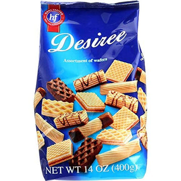Hans Freitag Biscuits and Wafers (Desiree Wafers, 14oz, pack of 2)