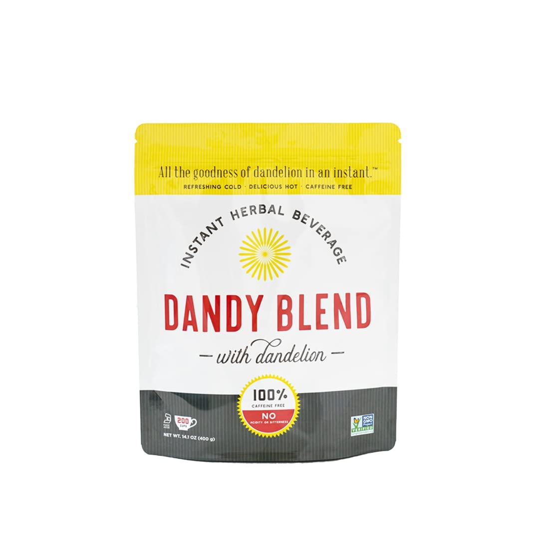 Dandy Blend Instant Herbal Beverage, 200 Servings, 14.1 oz (400g) Bag