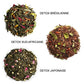Palais Des Thés - Organic Detox Tea Gift Set - Assortment Of Rooibos, Herbal, Black, And Green Teas - S Of Enhanced Tea Bags, Serves 30 Cups