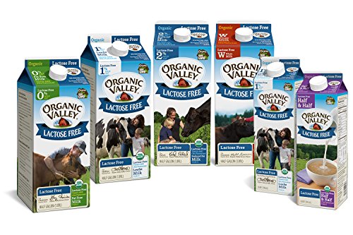 Organic Valley, Organic Lactose Free Half & Half Cream, Quart, 32 oz
