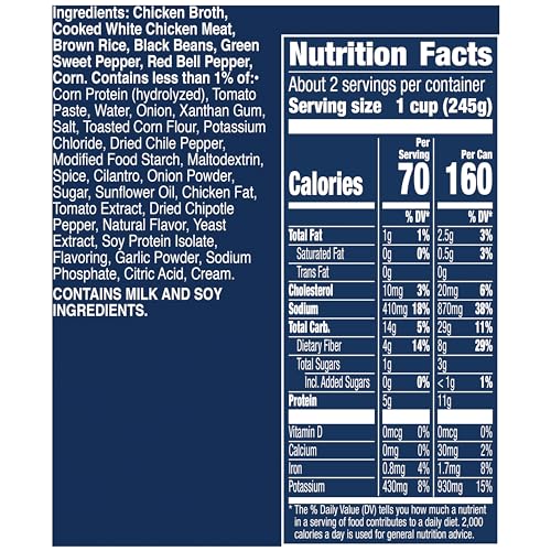Progresso Light, Zesty Santa Fe Style Chicken Soup, Gluten Free, 18.5 Oz.