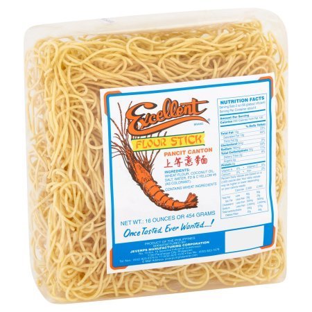 Excellent Pancit Canton Noodles, 16Oz (454G), 2 Pack