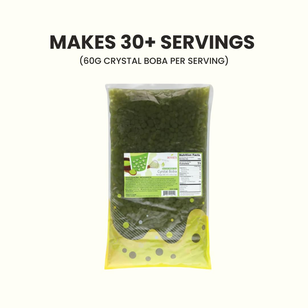 Bossen Crystal Boba (Matcha)