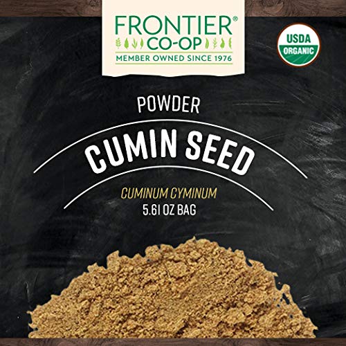 Frontier Co-op Organic Ground Cumin Seed Cumin Powder 5.61oz Pack of 1
