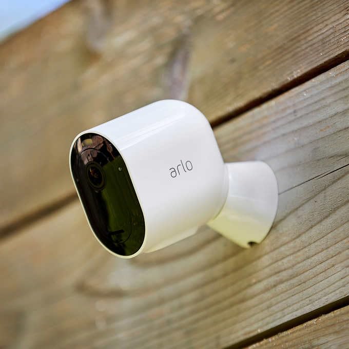 Arlo Pro 4 Spotlight 4 Camera Security Bundle