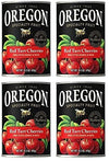 Oregon Red Tart Cherries  14.5 Fluid Ounces  Pack of 4  Canned