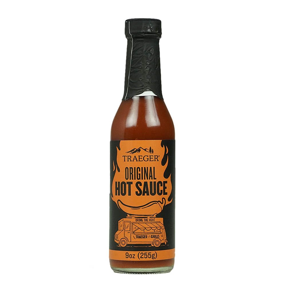 Traeger Original Hot Sauce, Model HOT001, 1 Count, Pack of 1