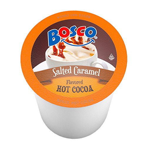 Bosco Single-Cup Hot Cocoa for Keurig, Salted Caramel, 40 Count, Model BCO SC40