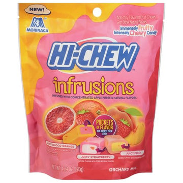 Hi-Chew Stand Up Pouch Infrusions 4.24Oz