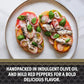 Brunswick Wild Caught Skinless And Boneless Sardines, Served In Olive Oil With Mild Red Peppers, 4.4 Oz (Pack Of 6)