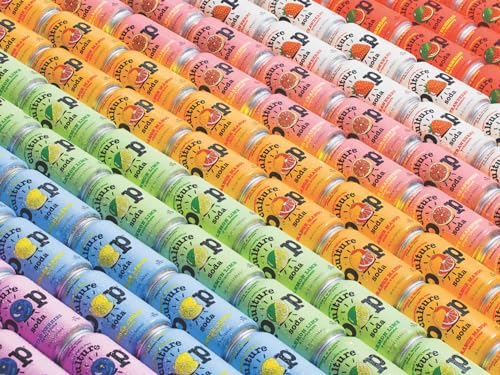 Culture Pop Soda Sparkling Probiotic Drink, Vegan Soda for Gut Health, Non-GMO, GF, No Added Sugar, 12 Pack, 12 Fl Oz Cans, Wate