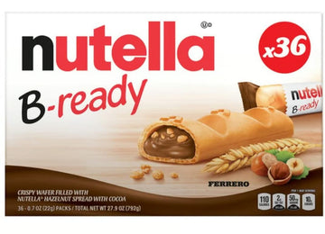 Nutella B-Ready, 36Ct, Packaged With Bryant Desai Supplies Pen