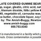 Milk Chocolate Covered Gummi Bears (3 Pound)
