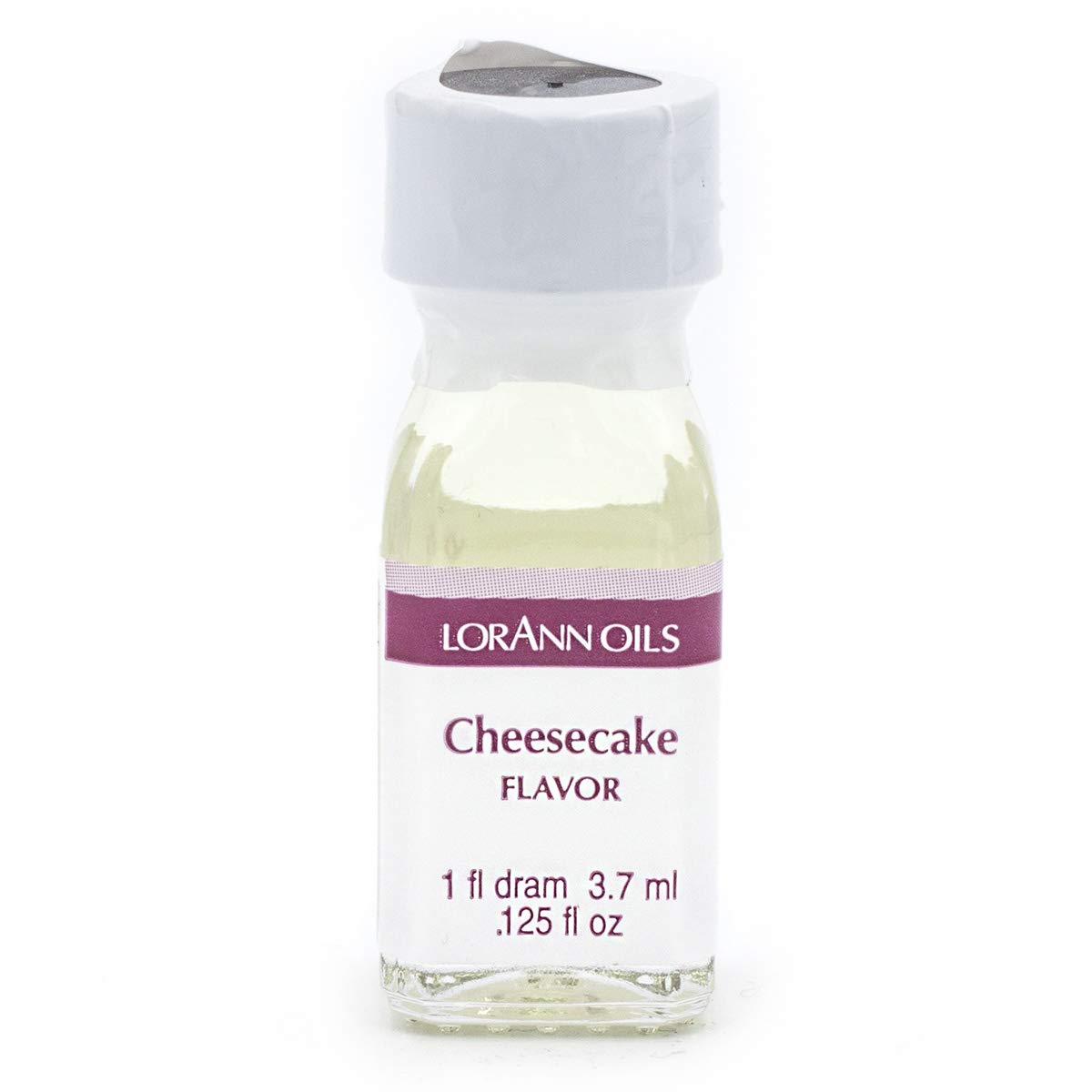 Lorann Cheesecake Ss Flavor, 1 Dram Bottle (.0125 Fl Oz - 3.7Ml - 1 Teaspoon)