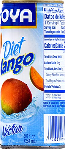 Goya Foods Diet Mango Nectar, 9.6 Fl Oz (Pack Of 24)