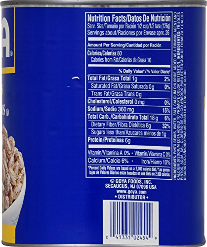 Goya Foods Pinto Beans, 110 Ounce (Pack Of 6)