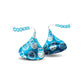 Kisses Cookies And Cream Snowman Foils Candy  1LB Bulk Bag (Approx. 95 Pieces) - Festive Christmas Holiday Chocolates for Gifting  Stocking Stuffers  and Party Favors