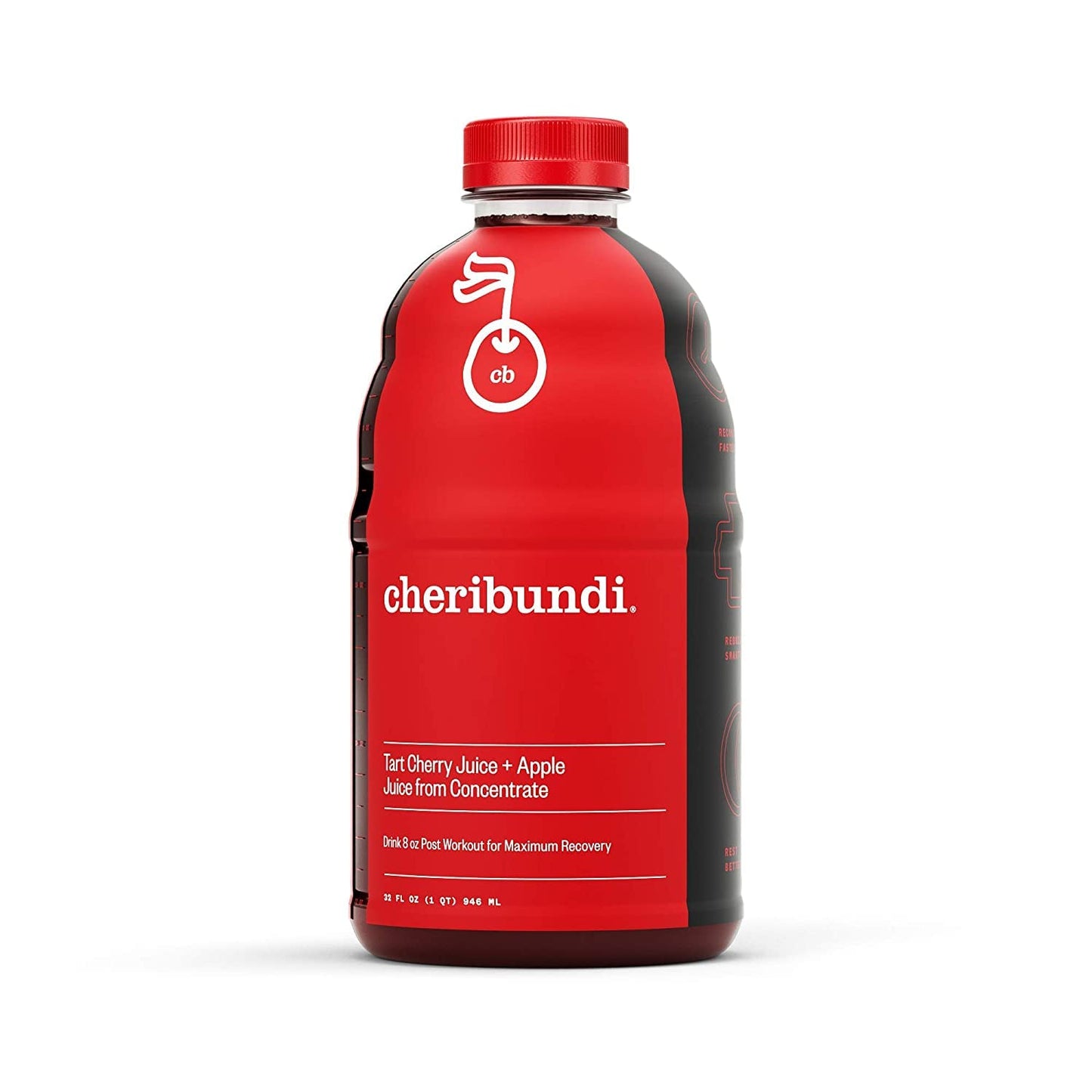 Cheribundi Tart Cherry Juice, 32 Fl Oz (Pack of 3)