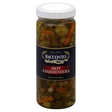 Racconto Hot Giardiniera, 16-Ounce (Pack Of 12)