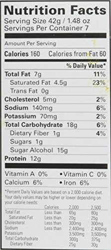 ProtiDIET Chocolate and Caramel Crispy Bites - High Protein, Gluten Free, Low Sugar Snacks - 7 Count Box