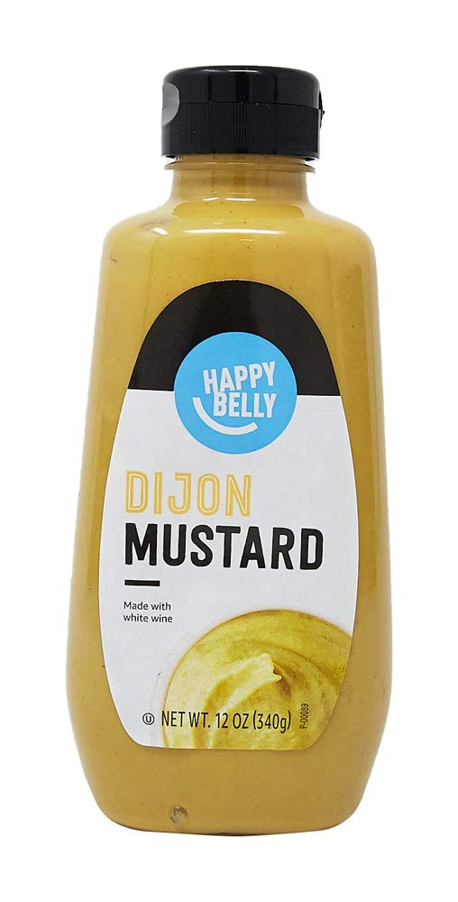 Happy Belly Dijon Mustard, Kosher, 12 Ounce, Pack of 1