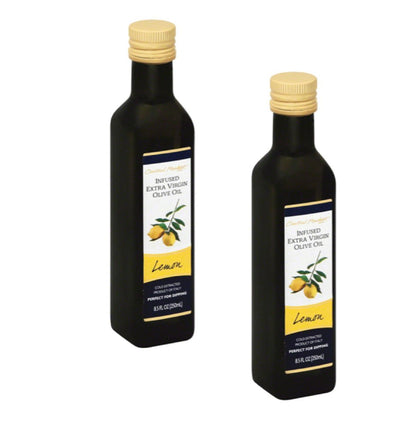 Central Market Lemon Infused Extra Virgin Olive Oil, 8.5 oz 2-pack (17 total ounces)