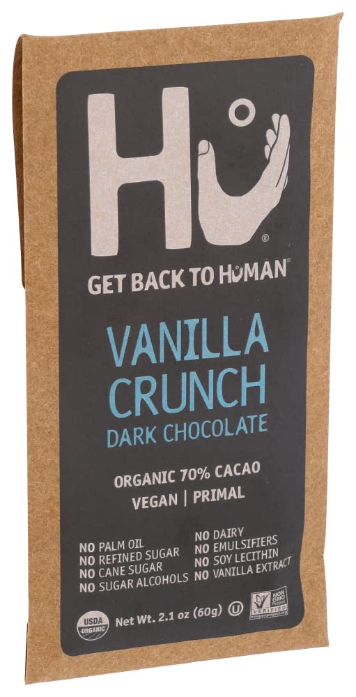 Hu Kitchen Bar Chocolate Vanilla Quinoa Qrispy, 2.1 Oz