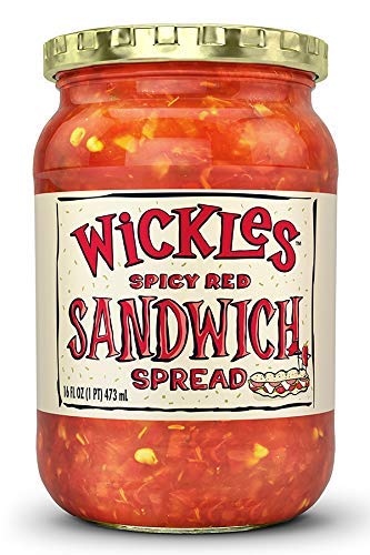Wickles Spicy Red Sandwich Spread, 16 Oz (Pack - 6)