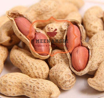 Meenakshi Spices - Organic & Purity Of Nature Roasted Groundnut With Shell | Bhuni Sabut Mungfali 1 Kg