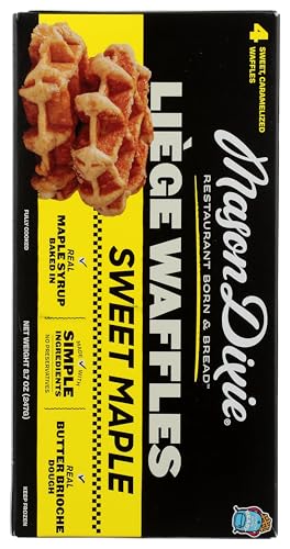 Mason Dixie Biscuit Co Sweet Maple Liege Waffles, 8.7 Oz