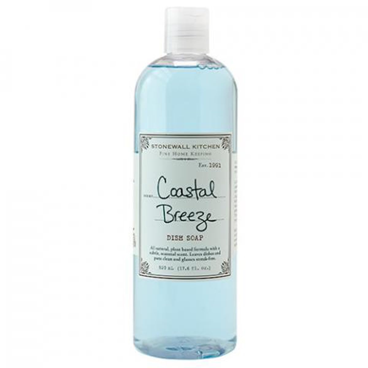 Stonewall Kitchen Coastal Breeze Dish Soap, 17.6-Ounce Bottle