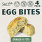 Les Trois Petits Cochons Egg Bite With Spinach & Feta, 8.4 Oz