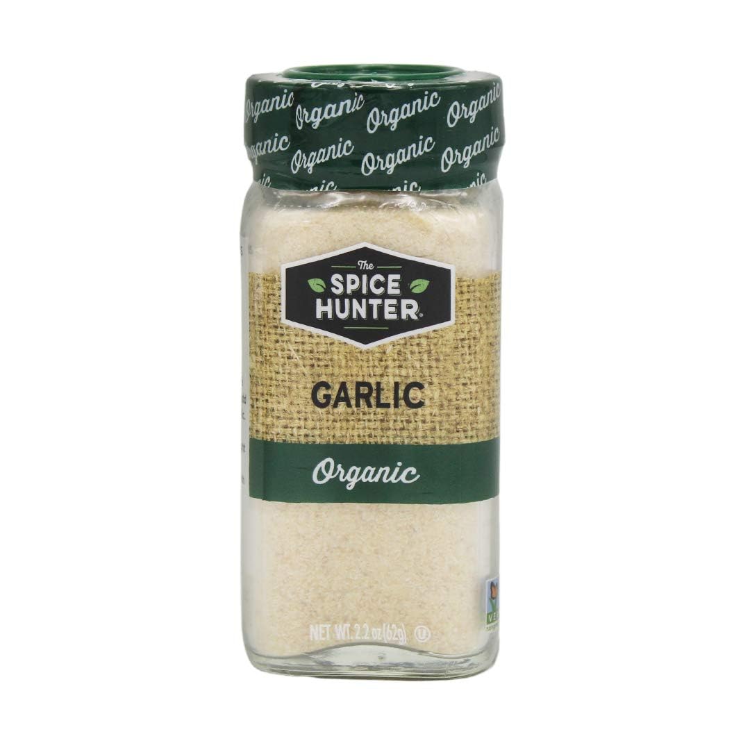 Spice Hunter Garlic, Granulated, Organic, 2.2 Ounce (Pack Of 6)