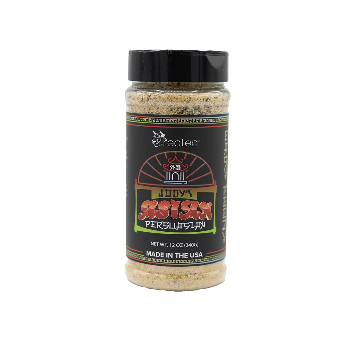 recteq Jodys Asian Persuasion BBQ Rub | BBQ Rubs & Spices | 10.5 Ounce | Model RT-JDYAP