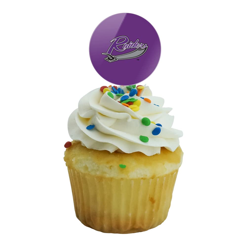GRAPHICS & MORE Cupcake Picks Set of 6 Acrylic Decoration University of Mount Union One Size