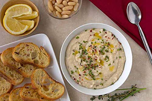 DAllesandro Cannellini Beans, Italian White Kidney Beans, 10 lb Bulk Case, Mild Flavor, Creamy Texture, Kosher